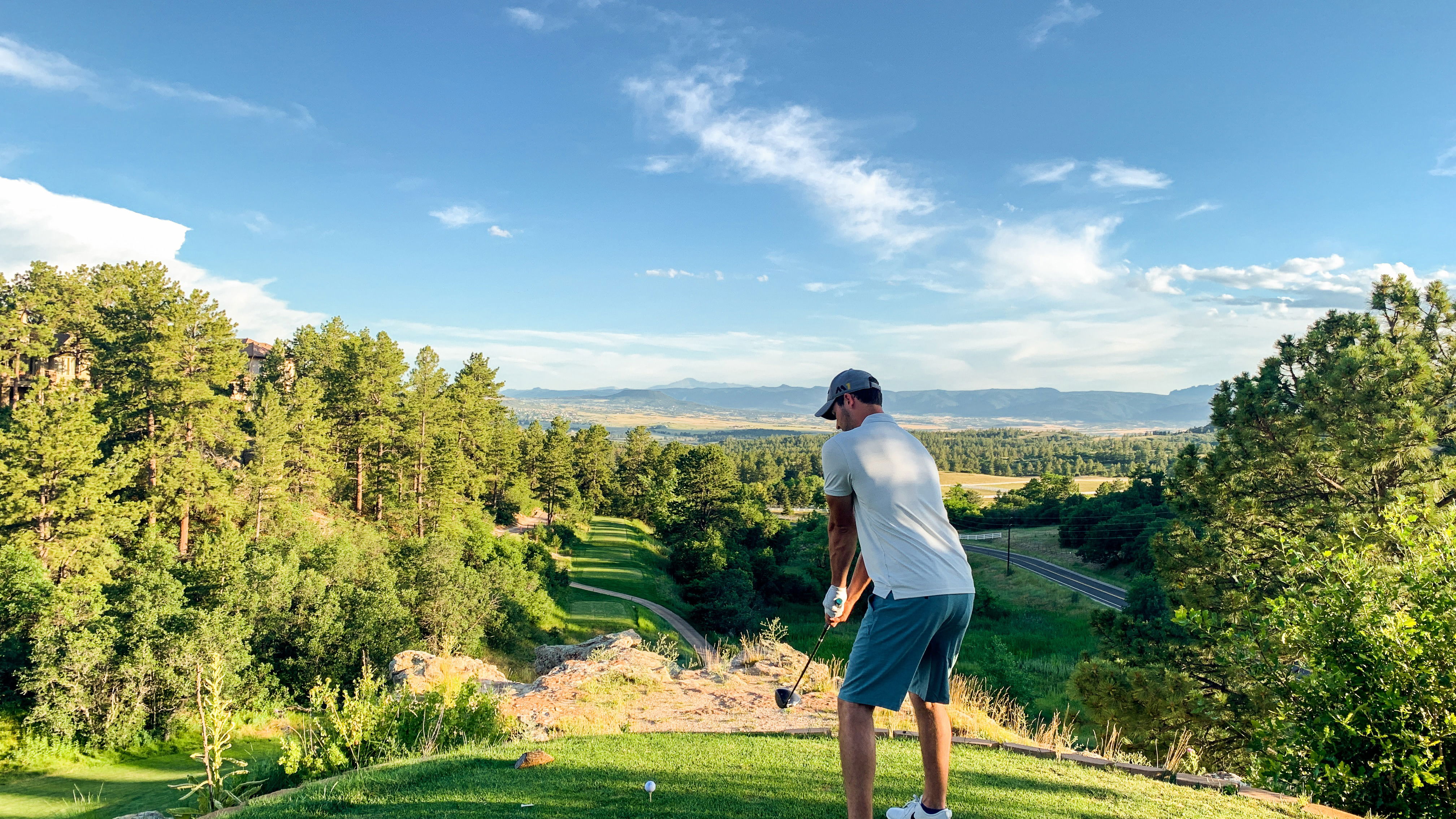 How many practice swings should I take before hitting my shot?