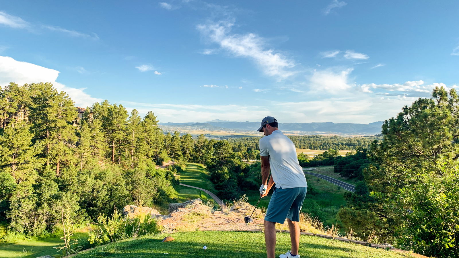 How many practice swings should I take before hitting my shot?