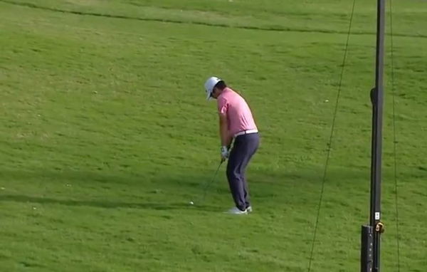 European Tour player misses par-3 green by 70-YARDS then HOLES OUT for birdie