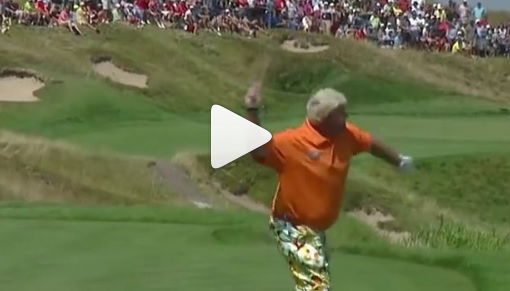 WATCH: 5 of the best golf club throws on Tour of all time