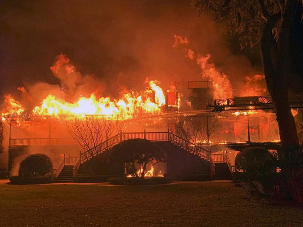 Davis Love III lucky to be alive after house fire