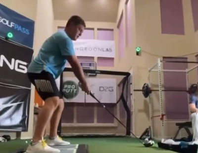 Golf fans react to Bryson DeChambeau's INSANE swing speed training