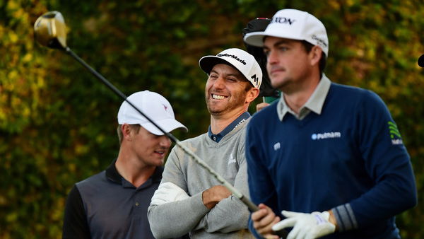 WATCH: Hilarious Dustin Johnson and Keegan Bradley golf impressions!