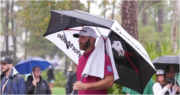 Dustin Johnson had the most Dustin Johnson reaction to tying Sawgrass record