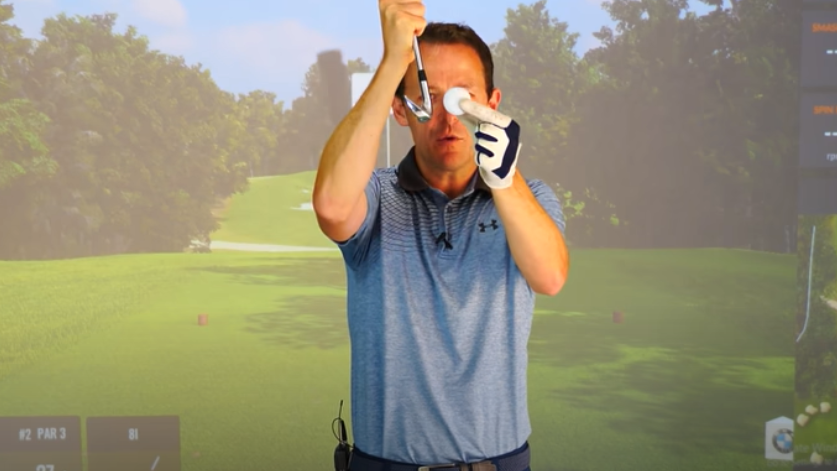 How to hit the golf ball first and then the turf with your irons