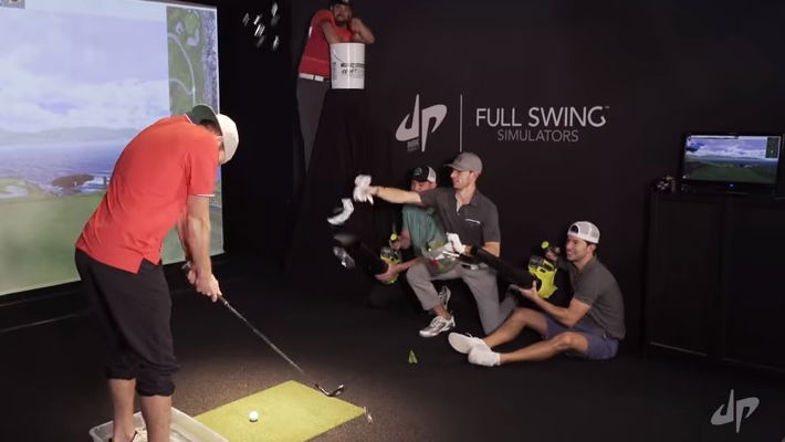 WATCH: Extreme Weather Golf Battle