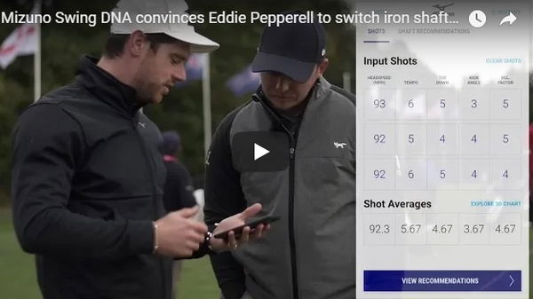 Mizuno Swing DNA convinces Eddie Pepperell to switch iron shafts before British Masters win