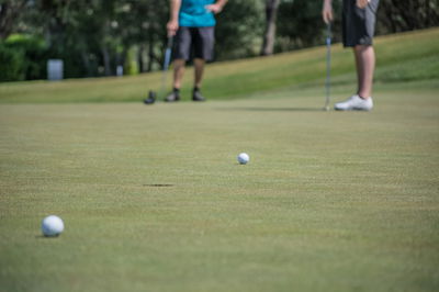 Golf ball mix-up causes chaos in college golf event