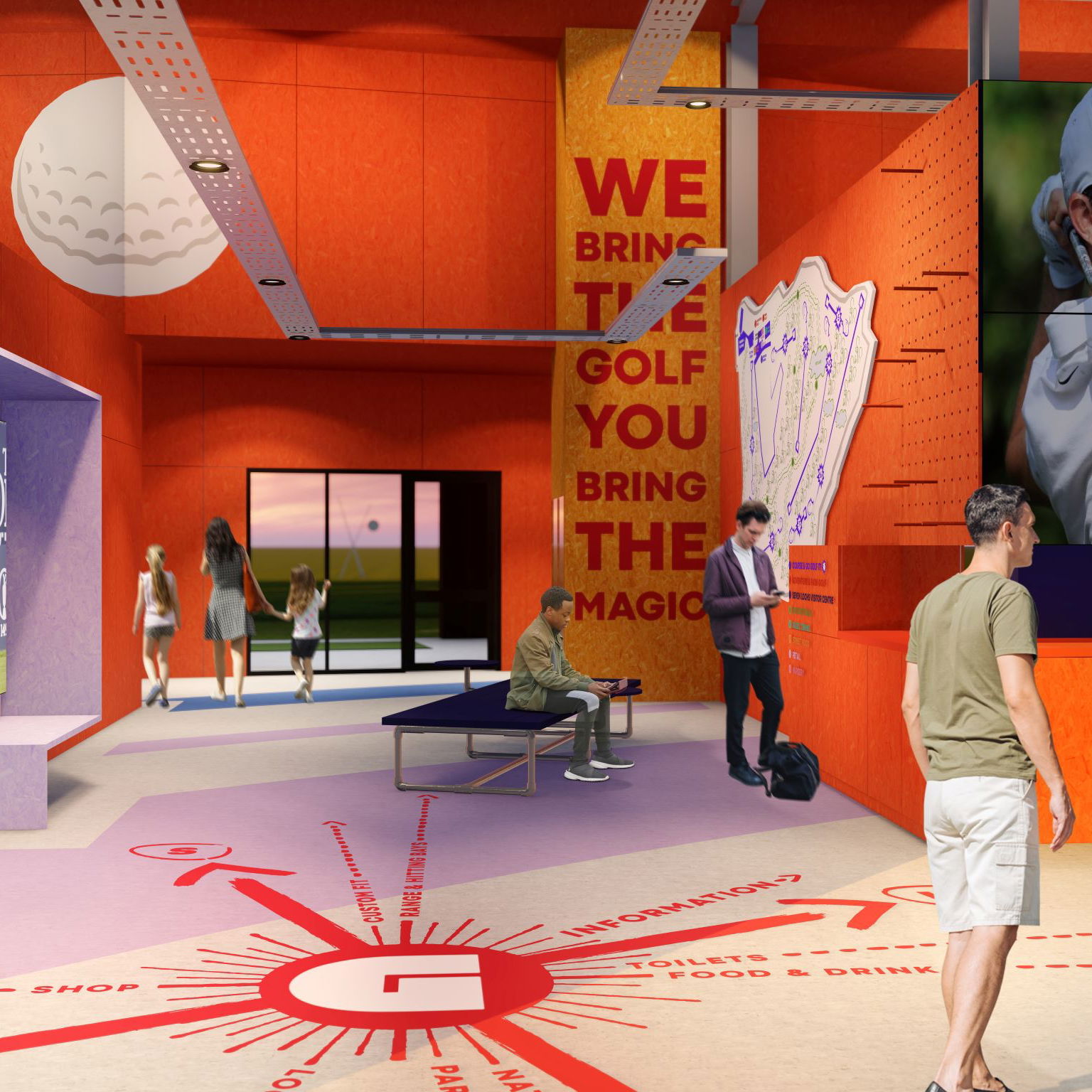 R&A has revealed the name of its brand new golf concept that will open in Glasgow next summer.