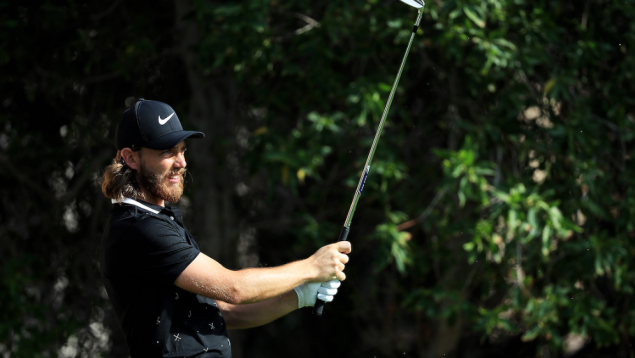 Tommy Fleetwood snapped with TaylorMade irons