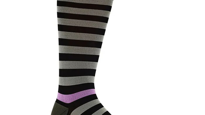 G/FORE WIDE STRIPE CREW SOCKS