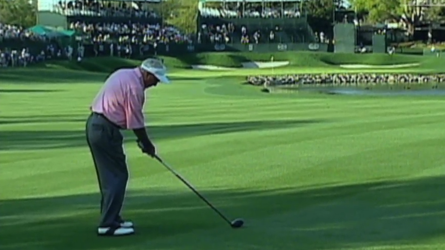 WATCH: The epic Arnold Palmer DRIVER OFF DECK we'll never forget...