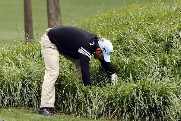 You won't believe how DEEP the rough is at the Tshwane Open this week!