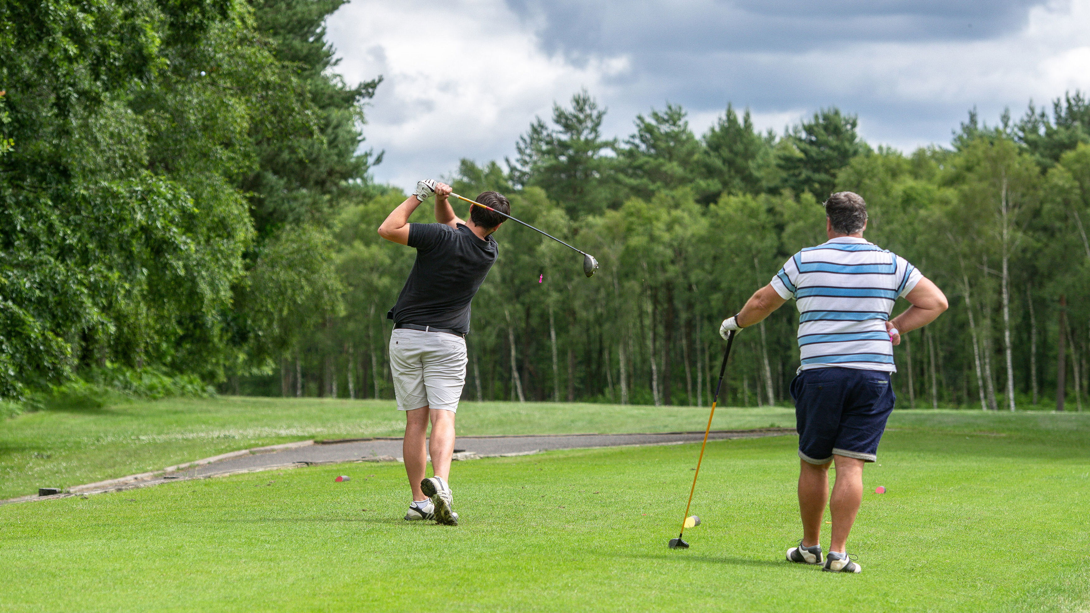 Golf in England could soon include groups "with others"
