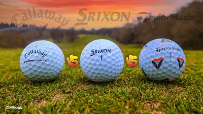 TAYLORMADE vs CALLAWAY vs SRIXON | Best Golf Ball 2021