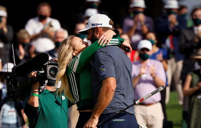 Picture of Dustin Johnson and Paulina Gretzky causes social media stir