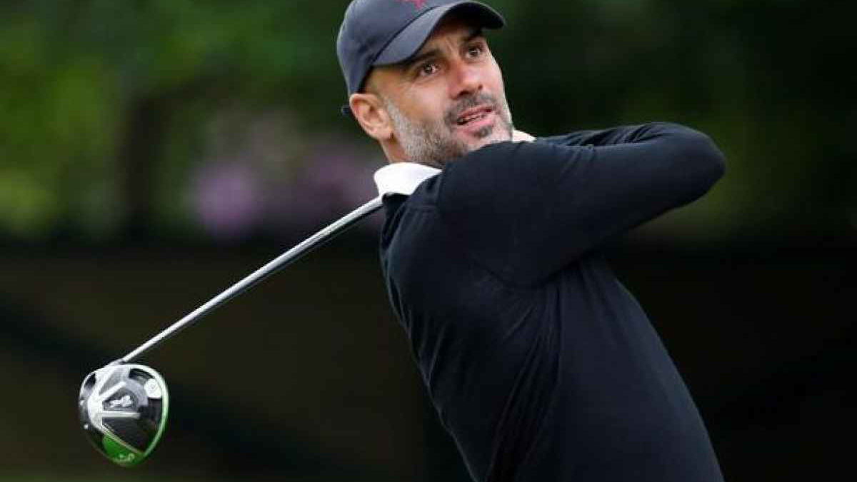 Man City boss Pep Guardiola: "The mental side of golf is so important"