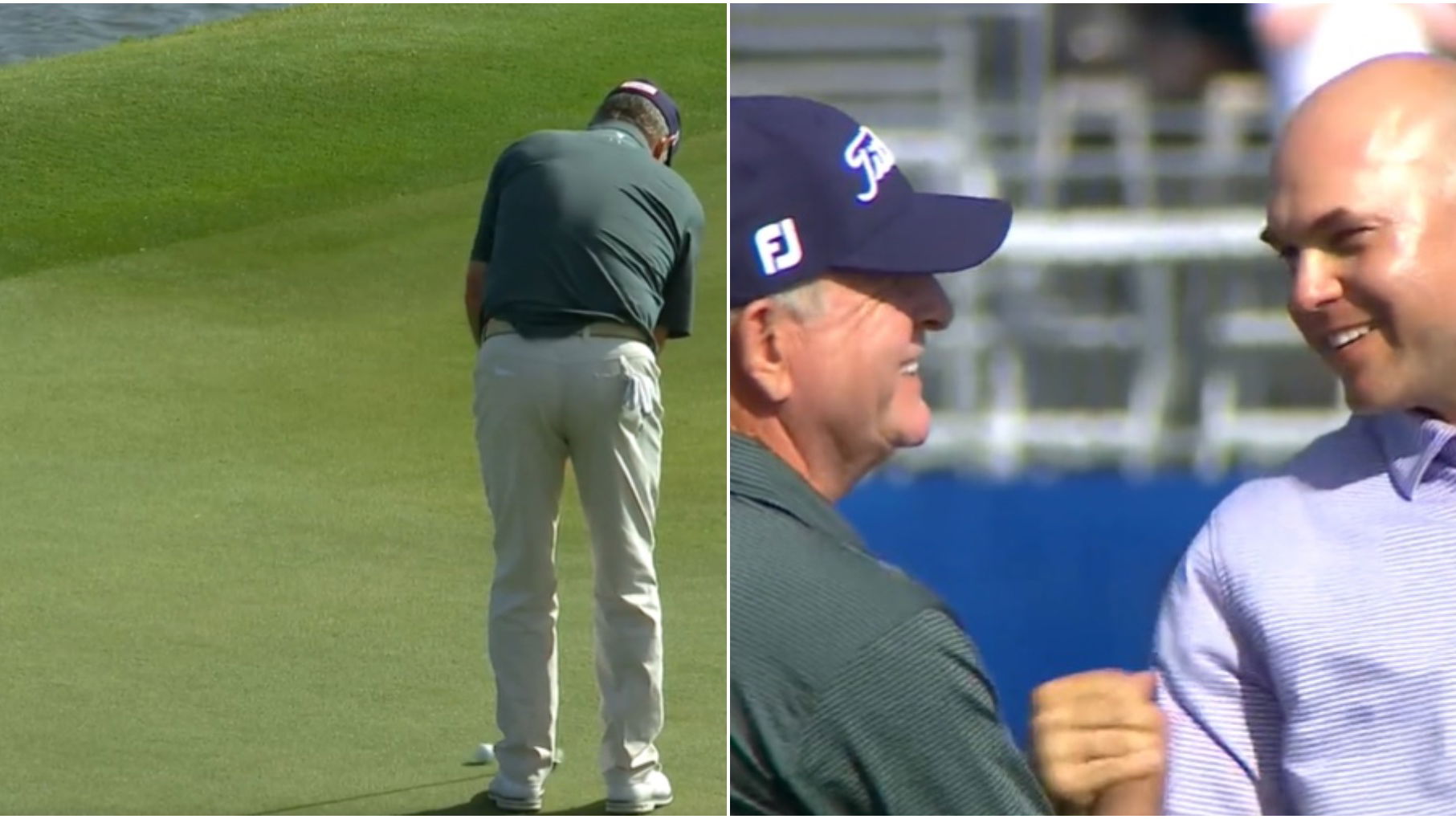 "As nervous as I've ever been" Jay Haas reacts to PGA Tour record