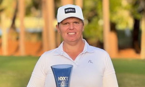 Transgender woman wins mini tour event to keep LPGA Tour dream alive