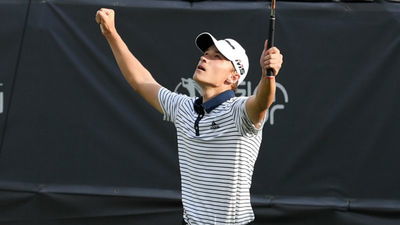 Rasmus Hojgaard wins Mauritius Open in three-man playoff