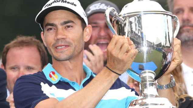 Camilo Villegas pays tribute to daughter after moving into RSM Classic lead