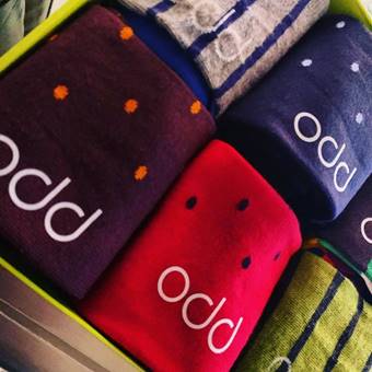 Luxury British socks delivered to your door every month