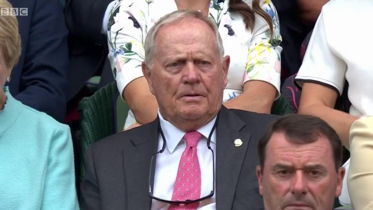 Golf legend sightings at Wimbledon Tennis this week