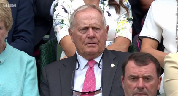 Golf legend sightings at Wimbledon Tennis this week