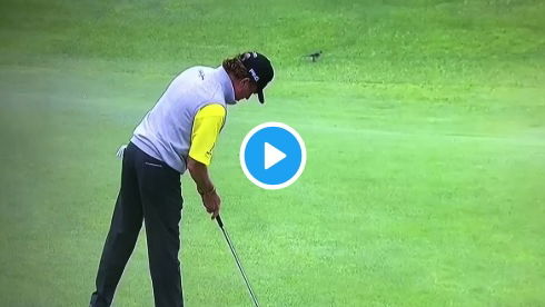 WATCH: Miguel Angel Jimenez wins with sunnies under his PING cap!