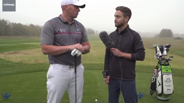 you won't believe how far joe miller can hit a putter off the tee