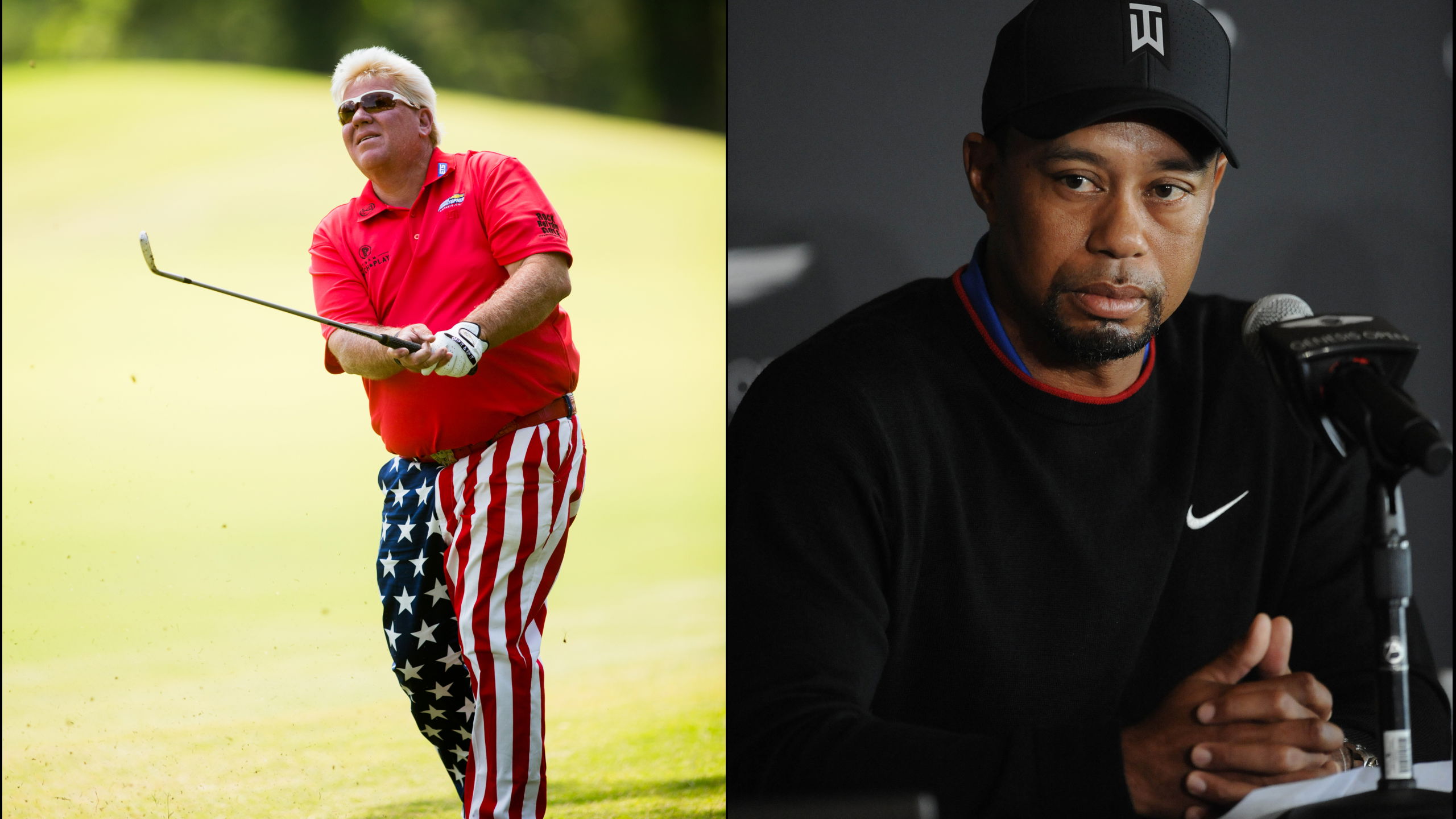 Tiger Woods absolutely ROASTS John Daly for using golf cart at US PGA!