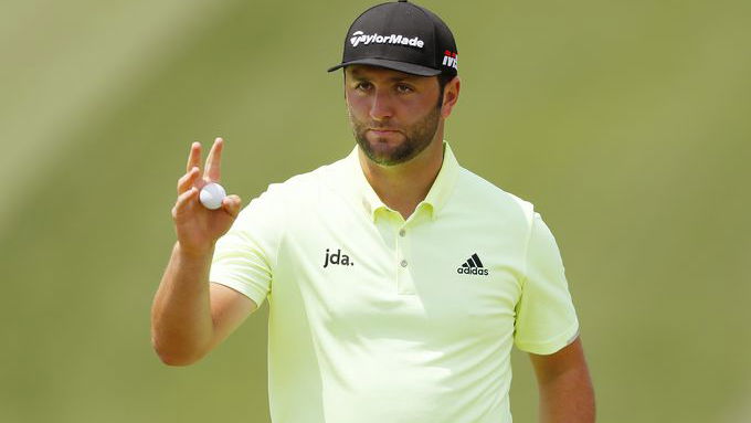 Jon Rahm - in the bag at 2019 Masters