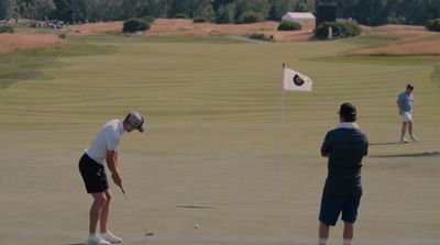 WATCH: Harry Kane sinks stunning 18-foot birdie putt at Icons Series