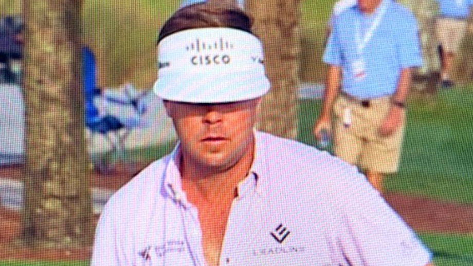 Golf fans react to amount of buttons undone on PGA Tour pro's shirt