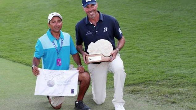 Matt Kuchar denies rumour he paid stand-in caddie $3k for PGA Tour win