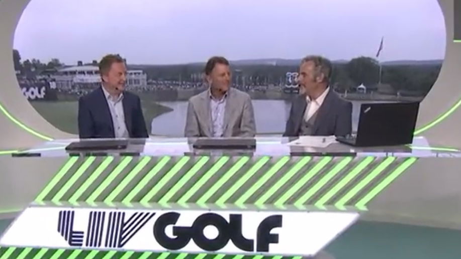 Nobody can quite believe these Ryder Cup comments during the LIV Golf coverage