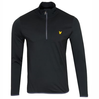 LYLE & SCOTT TECH ZIP NECK SWEATER