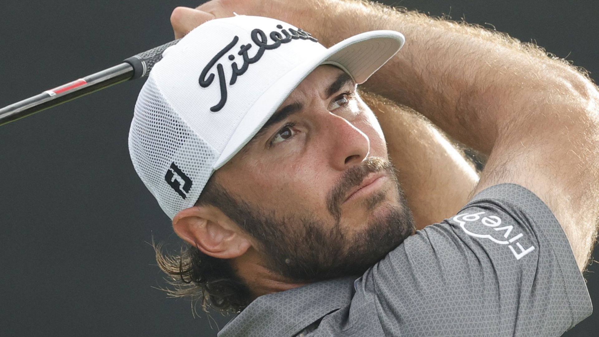 Max Homa shot goes badly wrong as he nearly wipes out golf fans in front of him!