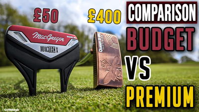 Budget vs Premium Putter Test | £50 vs £400 | How different will they perform?