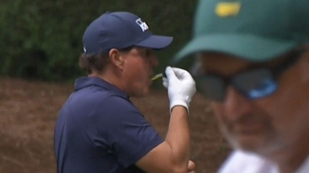 Was Phil Mickelson taking CBD oil at The Masters?