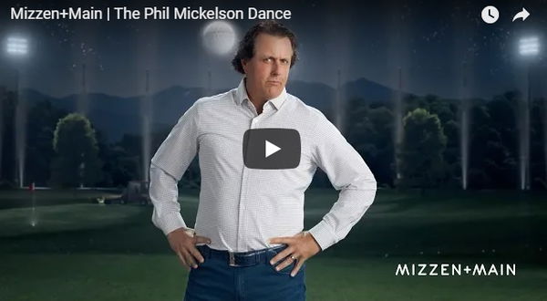 WATCH: Phil Mickelson shows off dance moves in Mizzen+Main commercial