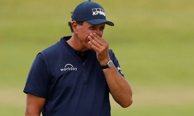 Phil Mickelson is using an ARMLOCK putter at the WGC-FedEx St Jude Invitational