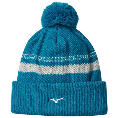 MIZUNO BREATH THERMO KNIT POM POM HAT