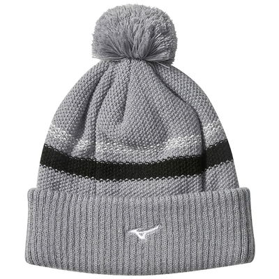 MIZUNO BREATH THERMO KNIT POM POM HAT