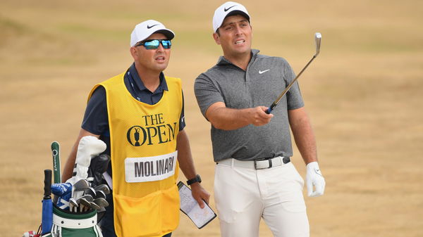 francesco molinari in the bag of the open champion