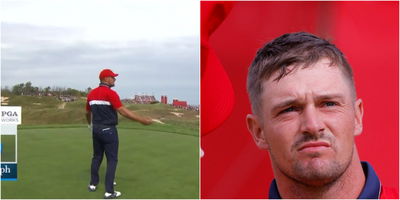 DeChambeau tells Ryder Cup fans: "Relax guys I'm still going for the green"