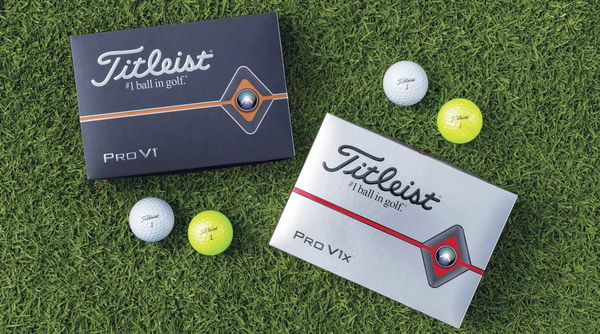 New Titleist ProV1 and ProV1x 2019