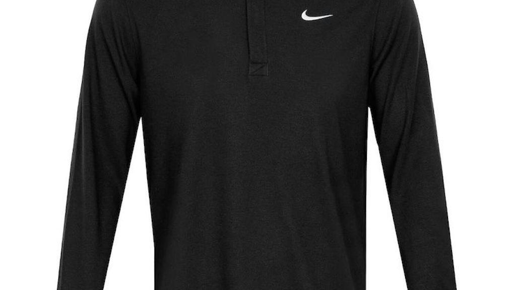 NIKE DRI-FIT VICTORY ZIP NECK SWEATER