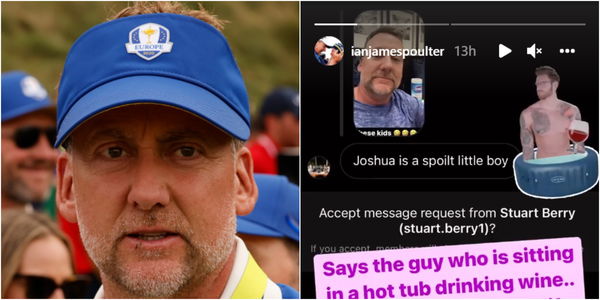 Ian Poulter responds to SPOILT LITTLE BOY comment about his son on Instagram