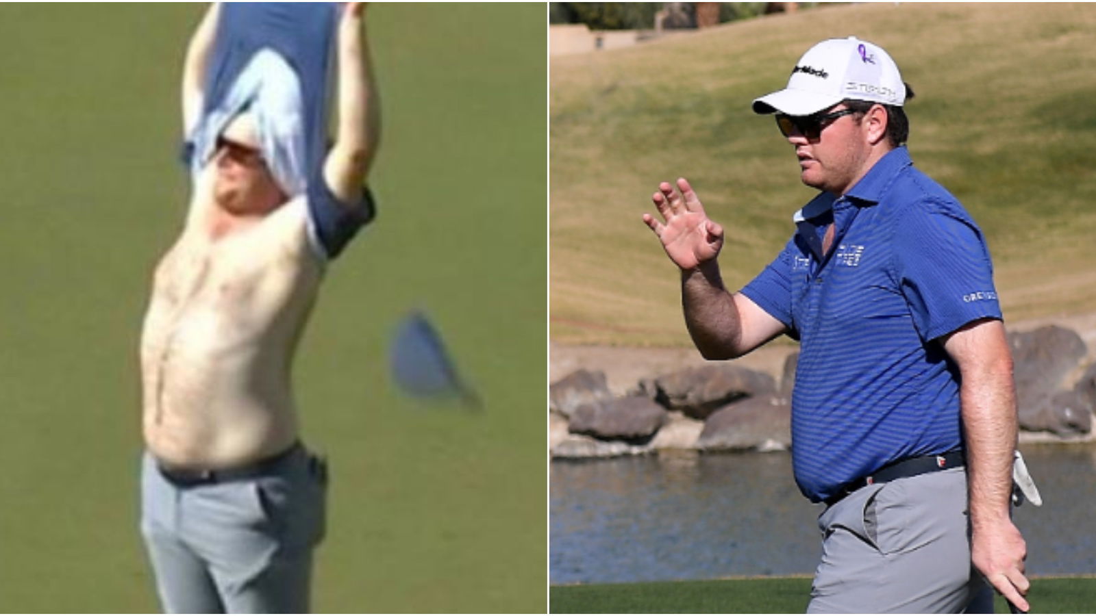 Harry Higgs: I know I shouldn't lift up my shirt on national television